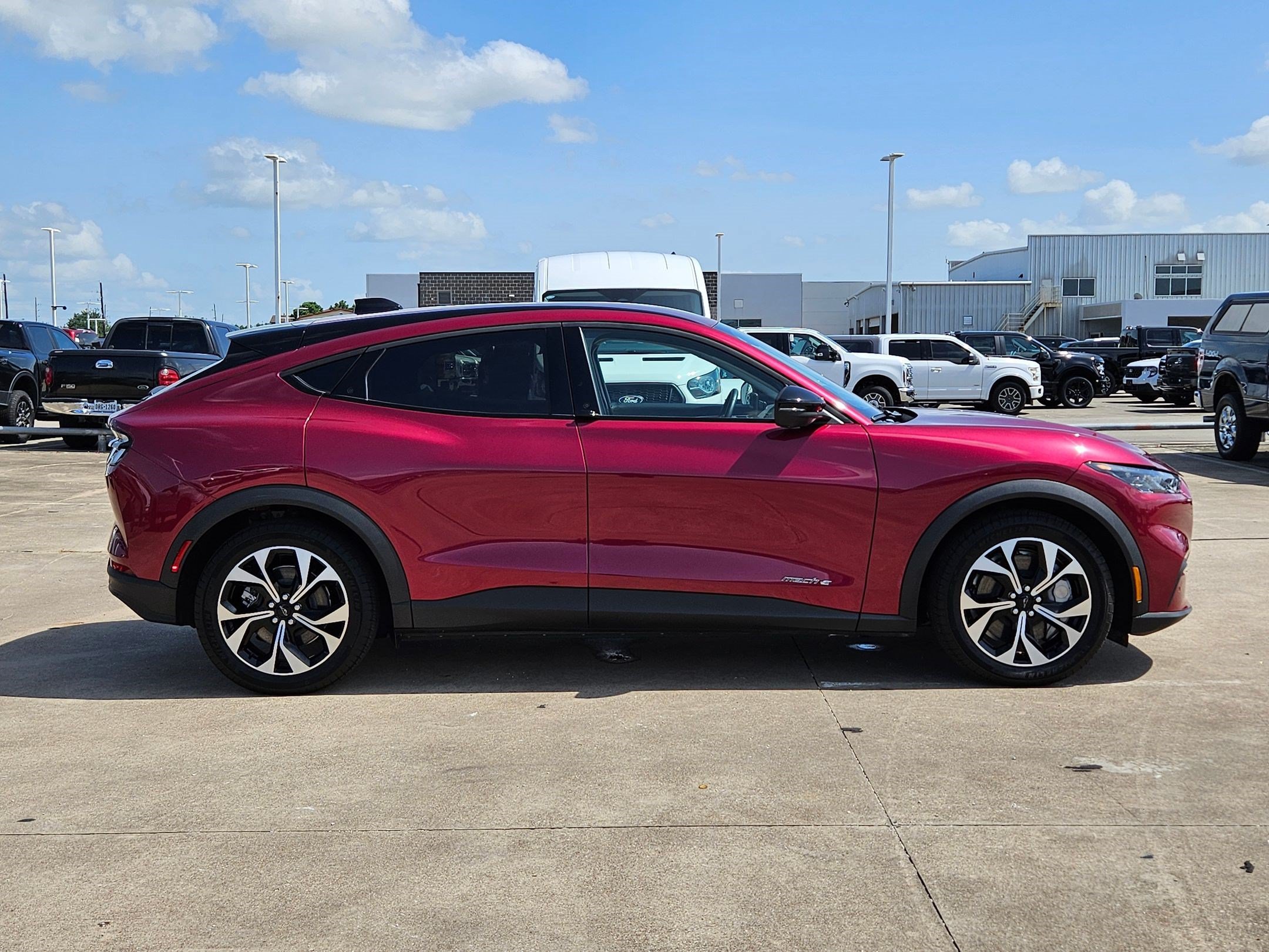 Certified 2025 Ford Mustang Mach-E Select RWD with VIN 3FMTK1R47SMA31891 for sale in Manvel, TX