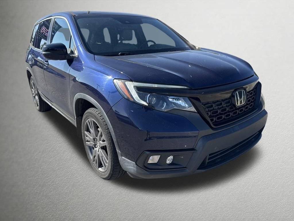 Used 2021 Obsidian Blue Pearl Honda EX-L image 1