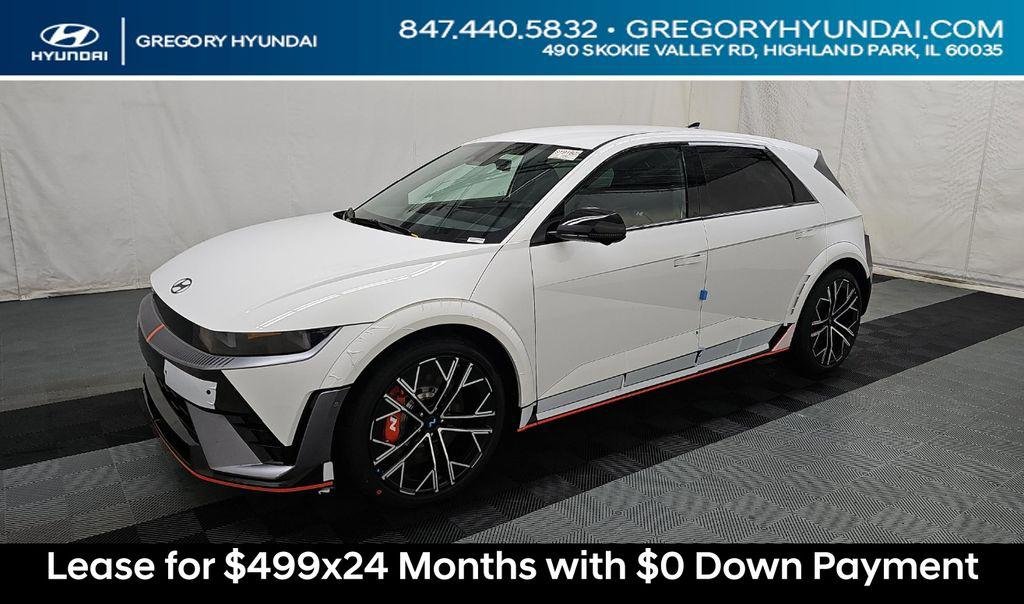White 2025 Hyundai Ioniq 5 N AWD SUV / Crossover All-Wheel Drive Automatic