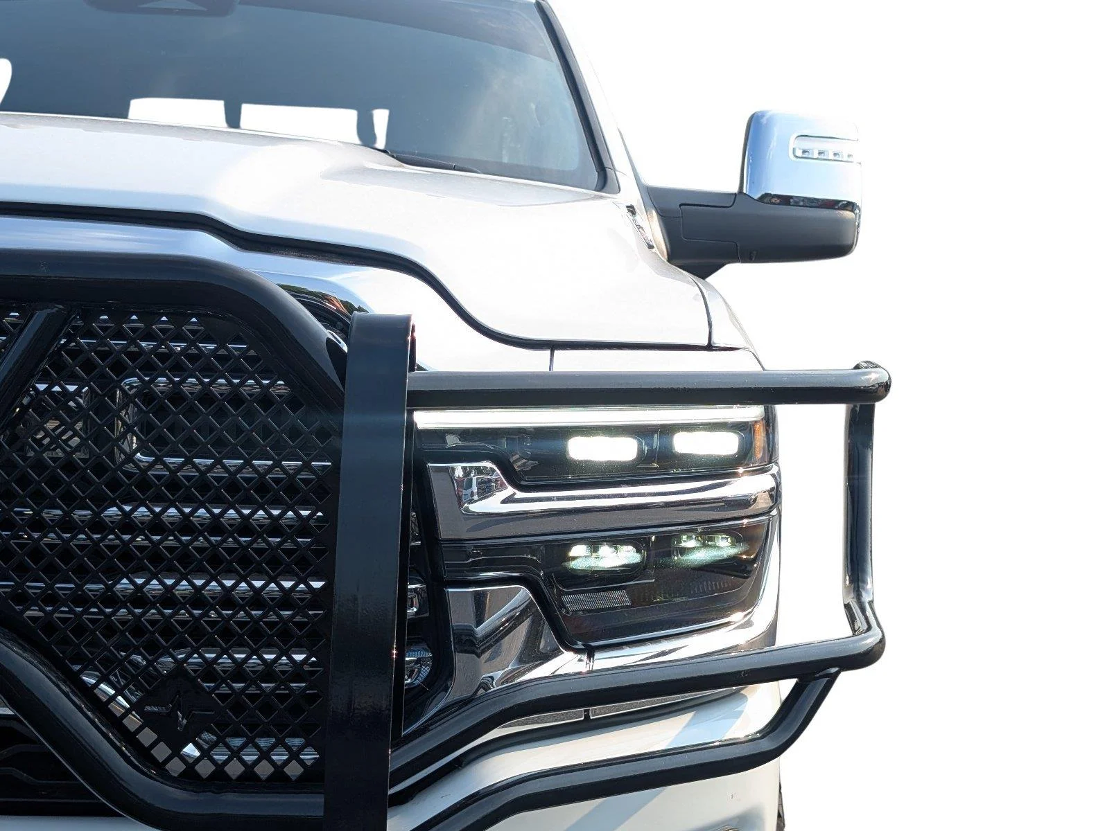 Used 2025 Bright White Clearcoat Ram Laramie image 12