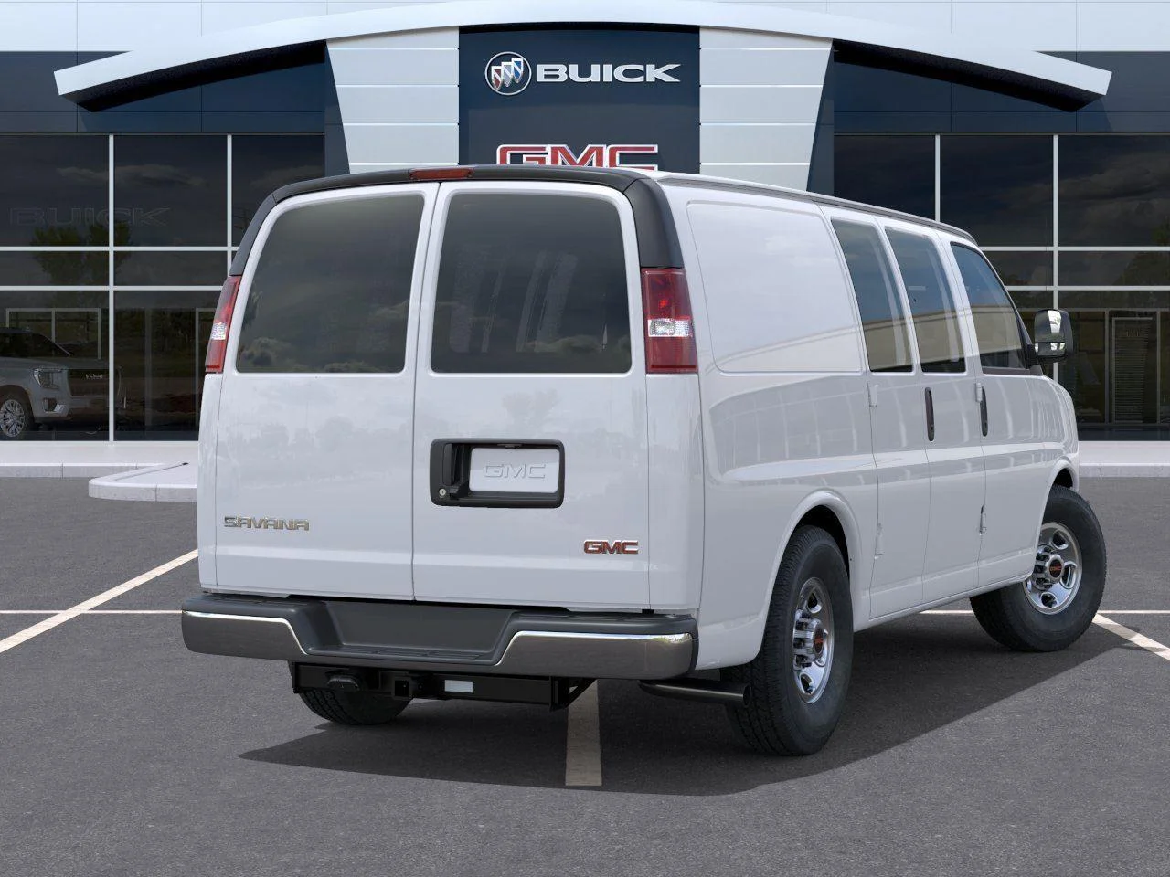 New 2026 Summit White GMC Work Van image 4