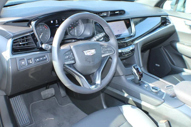 Used 2024 Argent Silver Metallic Cadillac FWD Premium Luxury image 8