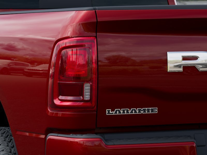 New 2027 Molten Red Pearl-Coat Exterior Paint RAM Laramie image 9