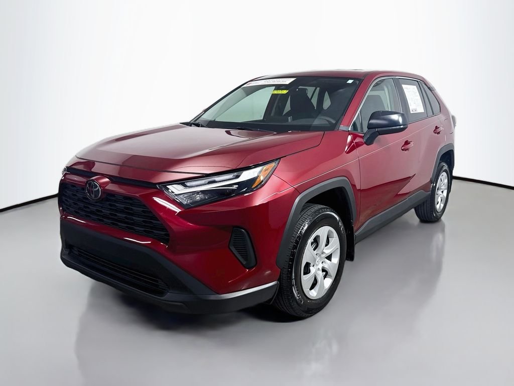 Used 2025 Ruby Flare Pearl Toyota LE image 3