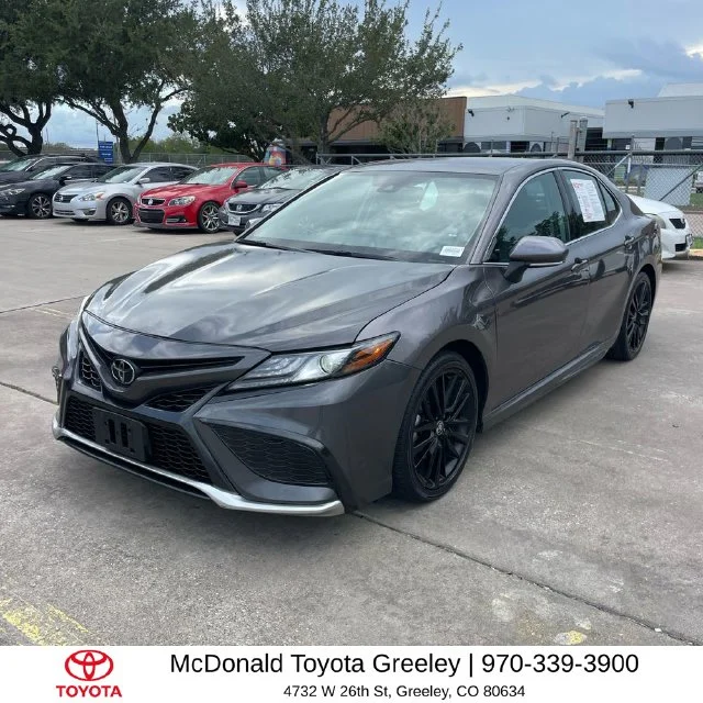 Used 2021 Gray Toyota XSE image 1
