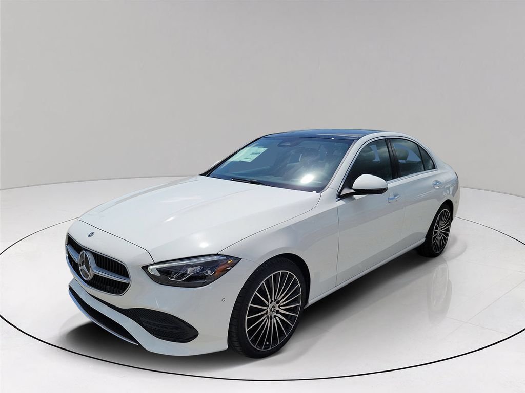 New 2026 Polar White Mercedes-Benz C 300 image 3