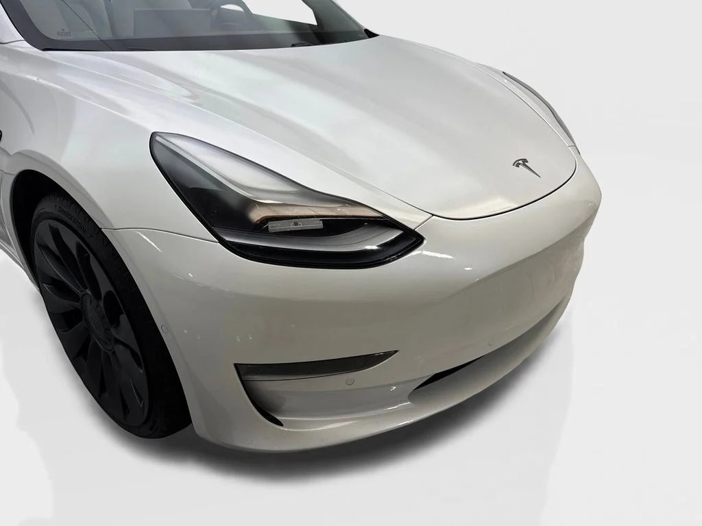 Used 2021 White Tesla Performance image 17
