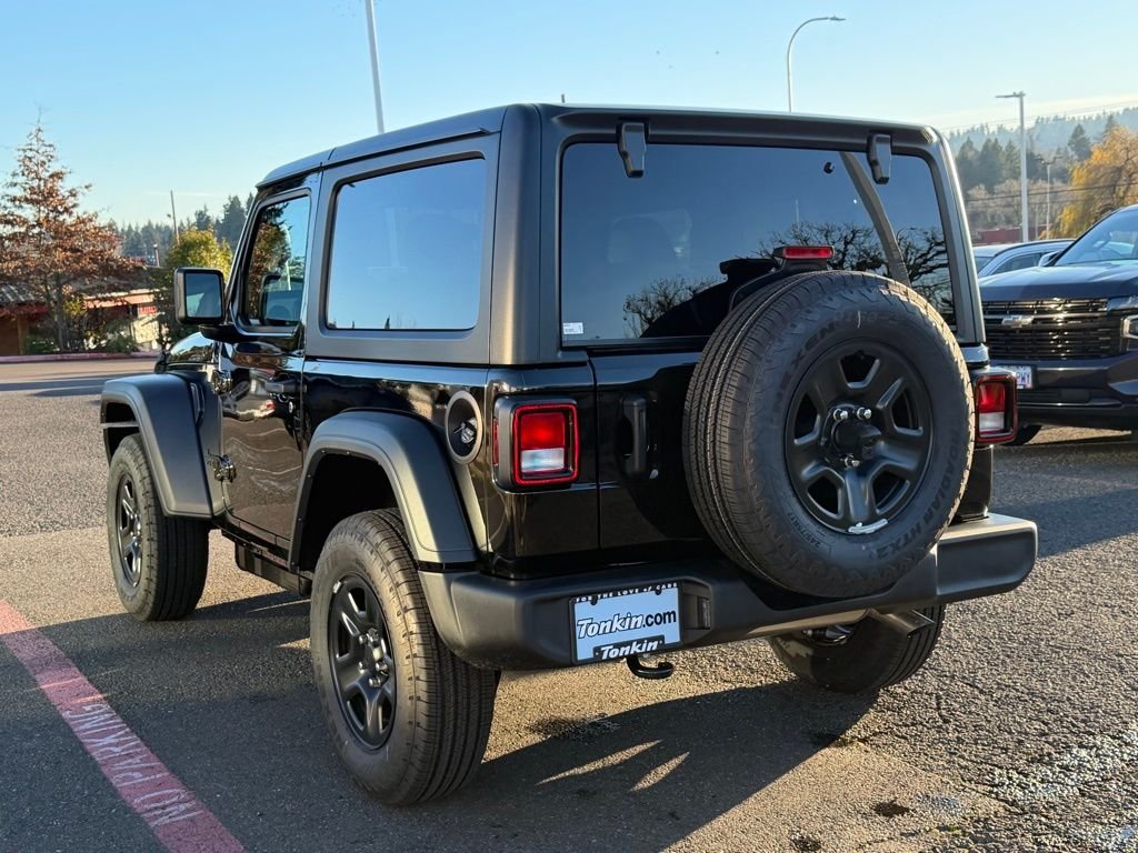 New 2026 Black Clearcoat Jeep Sport image 6