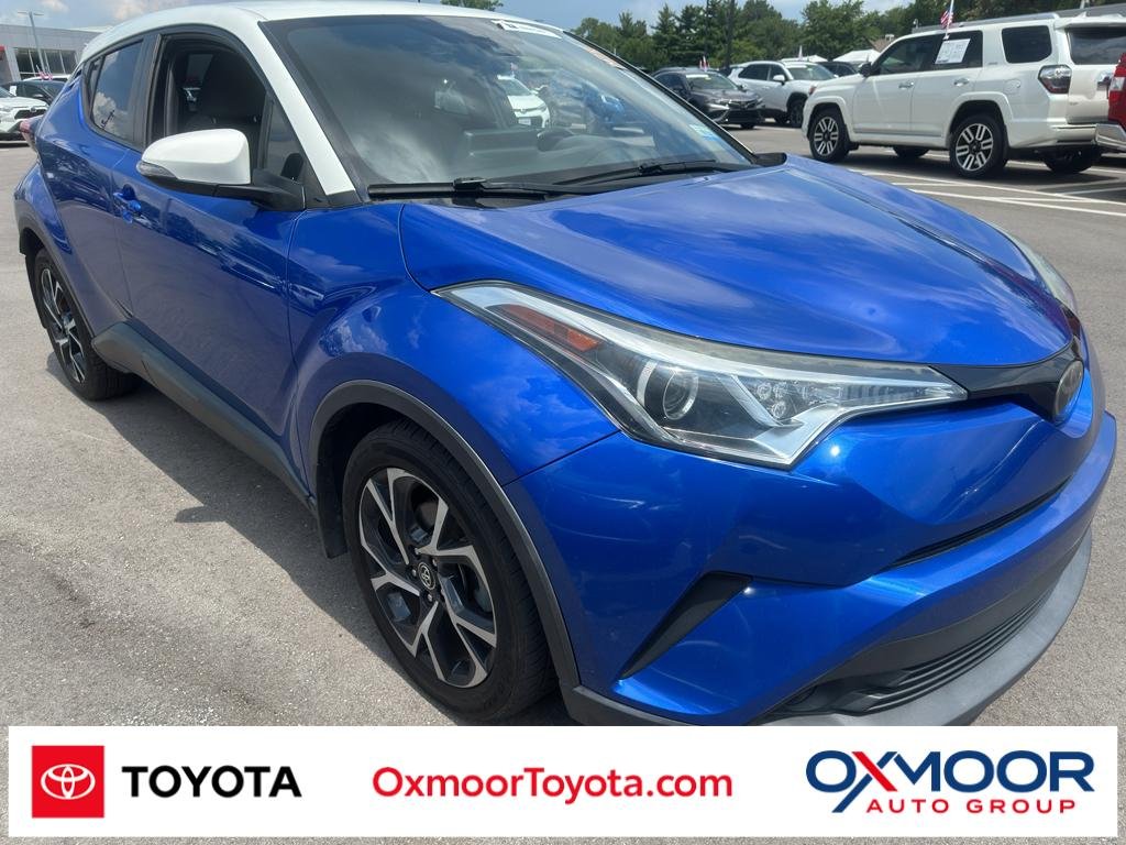 Used 2019 Iceberg/Blue Eclipse Metallic Toyota XLE image 1