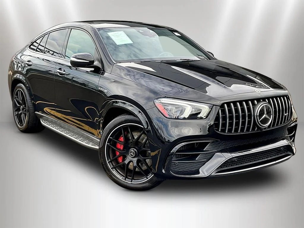 Used 2021 Obsidian Black Metallic Mercedes-Benz GLE 63 S AMG® image 3