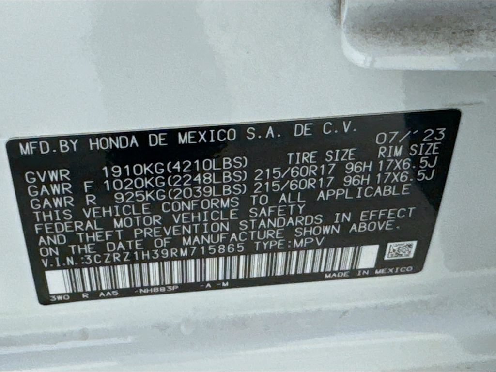 2024 Honda HR-V LX - Photo 74