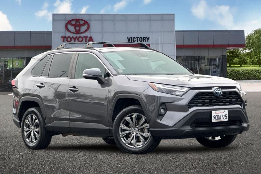 Certified Used 2022 Gray Toyota XLE Premium image 2
