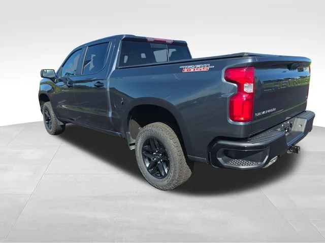 Used 2021 SHADOW GRAY METALLIC Chevrolet LT Trail Boss image 3
