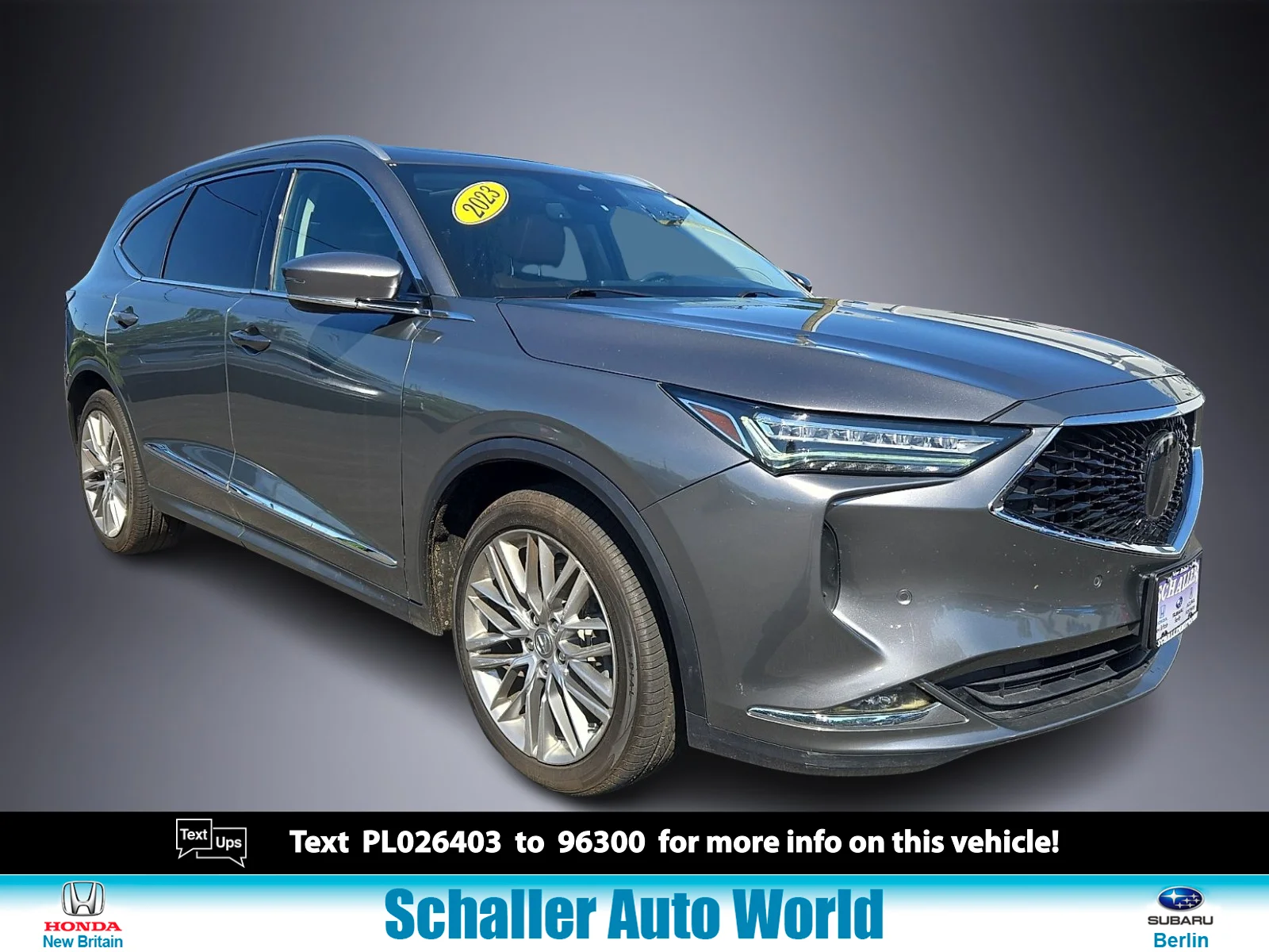 Used 2023 Liquid Carbon Metallic - GR Acura Advance Package image 1