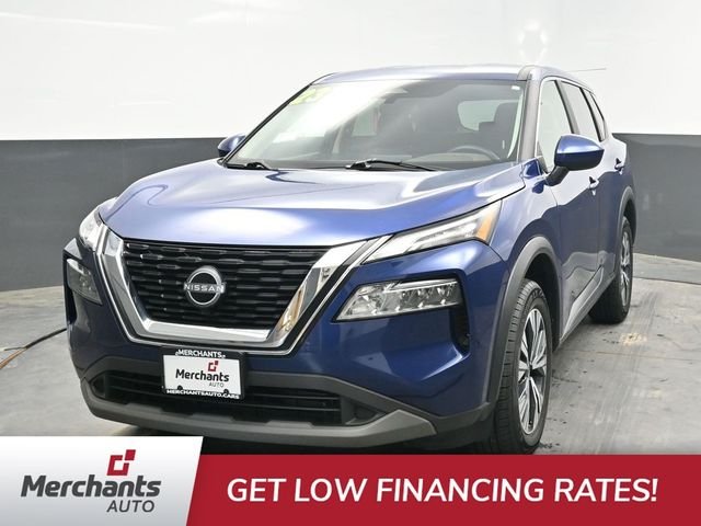 Used 2023 Blue Nissan SV image 2
