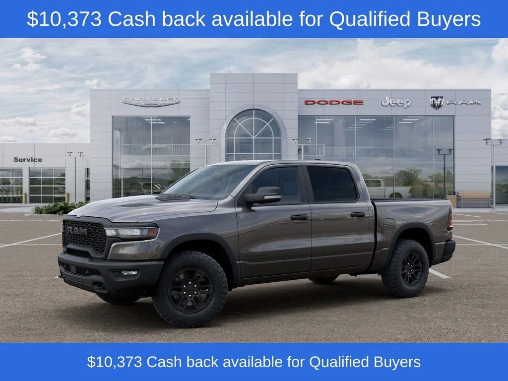 New 2026 Granite Crystal Metallic Clear-Coat Exterior Paint RAM Rebel image 2