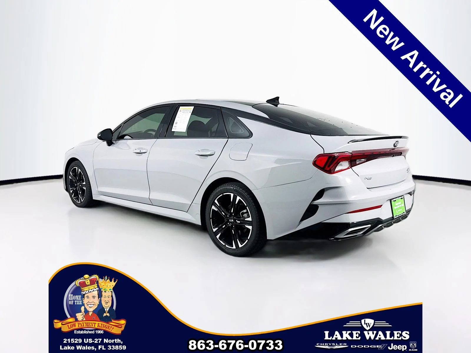 Certified Used 2021 Gray Kia GT-Line image 5