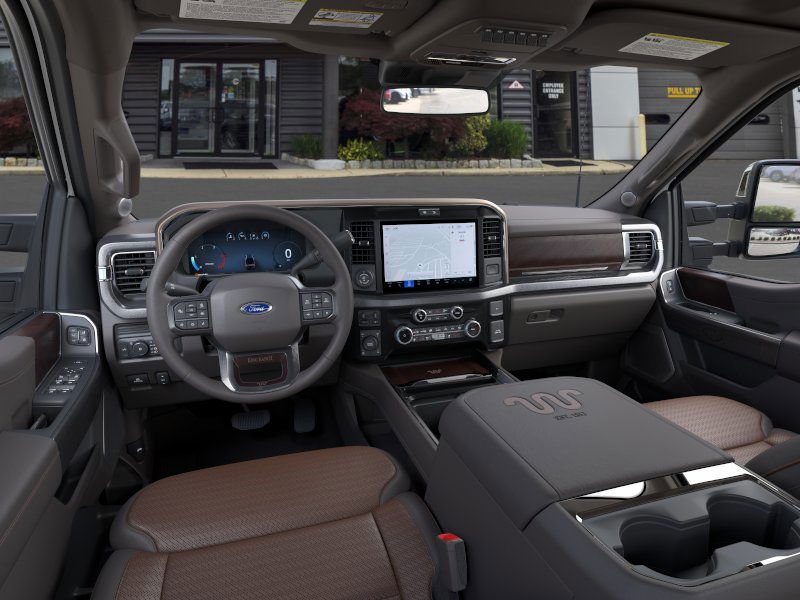 New 2026 Star White Metallic Tri-Coat Ford F-350® King Ranch® image 9