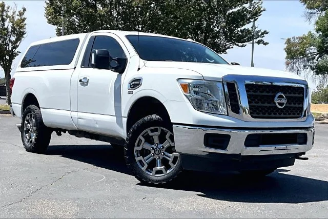 Used 2017 Glacier White Nissan SV image 2