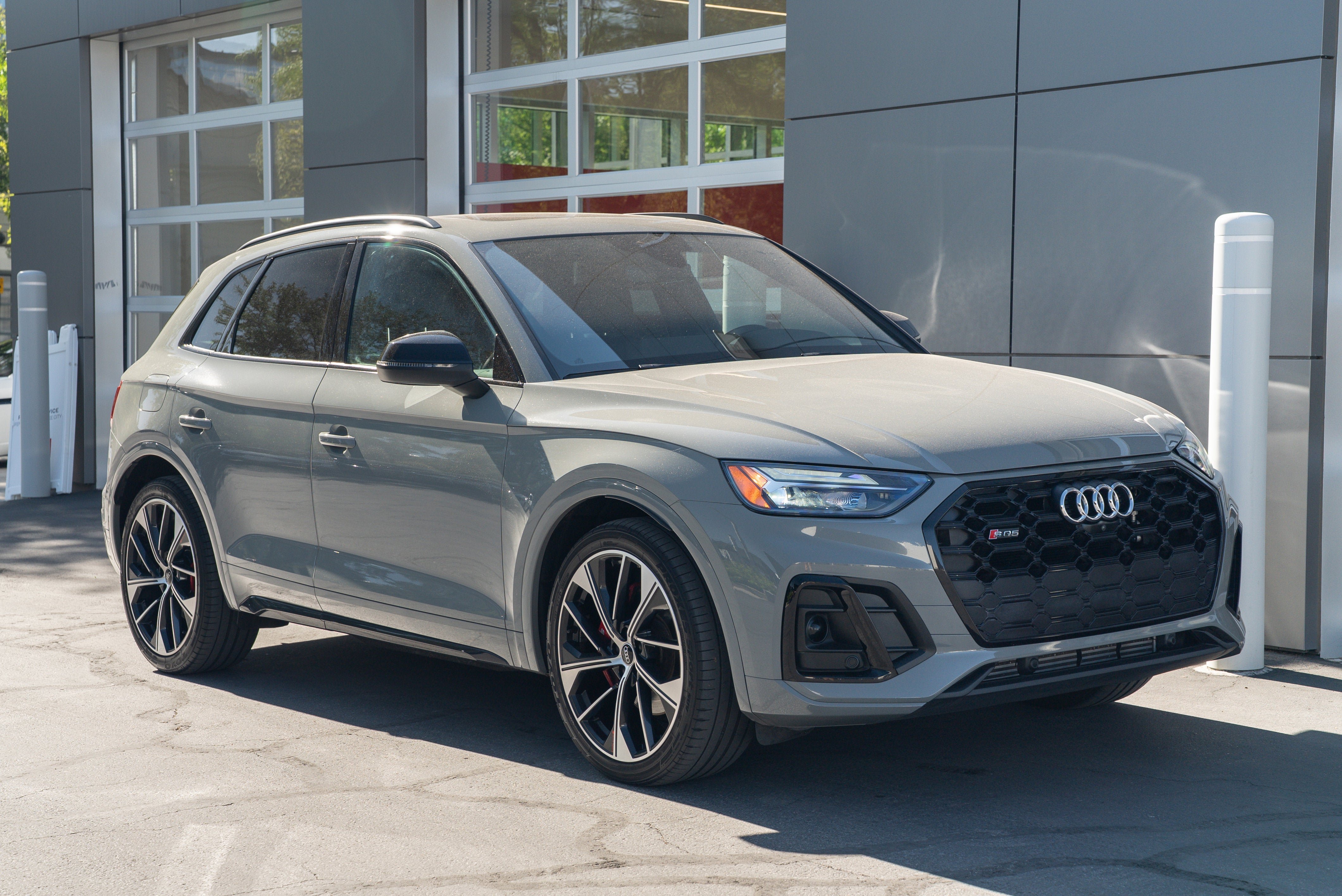 Used 2021 Nardo Gray Audi Premium Plus image 10