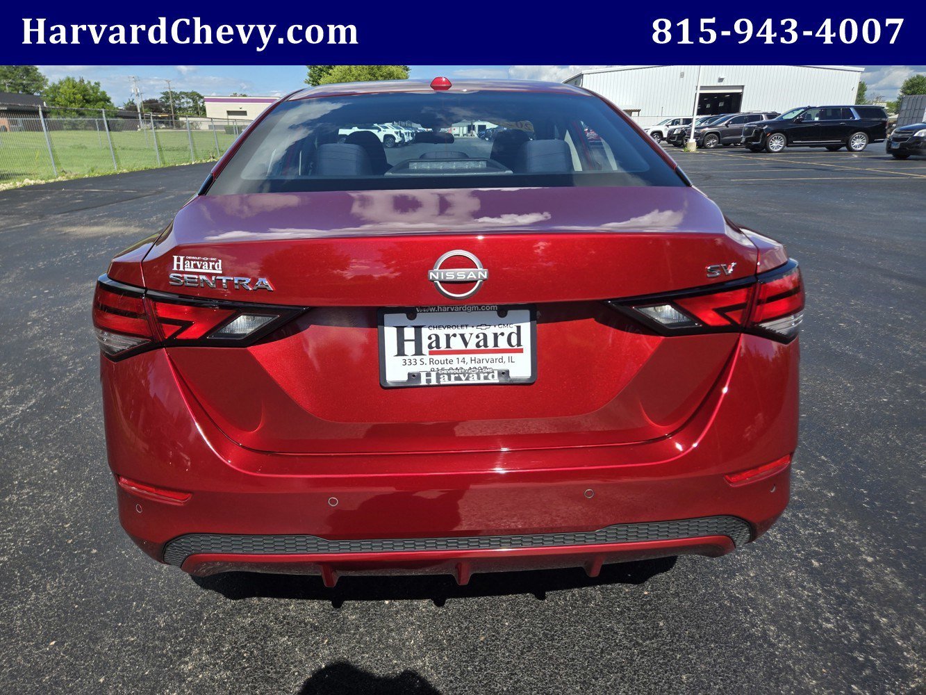 Used 2024 Red Nissan SV Xtronic CVT image 5