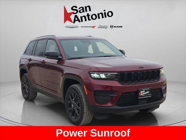 New 2025 Velvet Red Pearl-Coat Exterior Paint Jeep Altitude X image 3