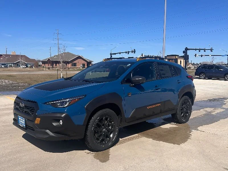 New 2026 Geyser Blue Subaru Wilderness image 2