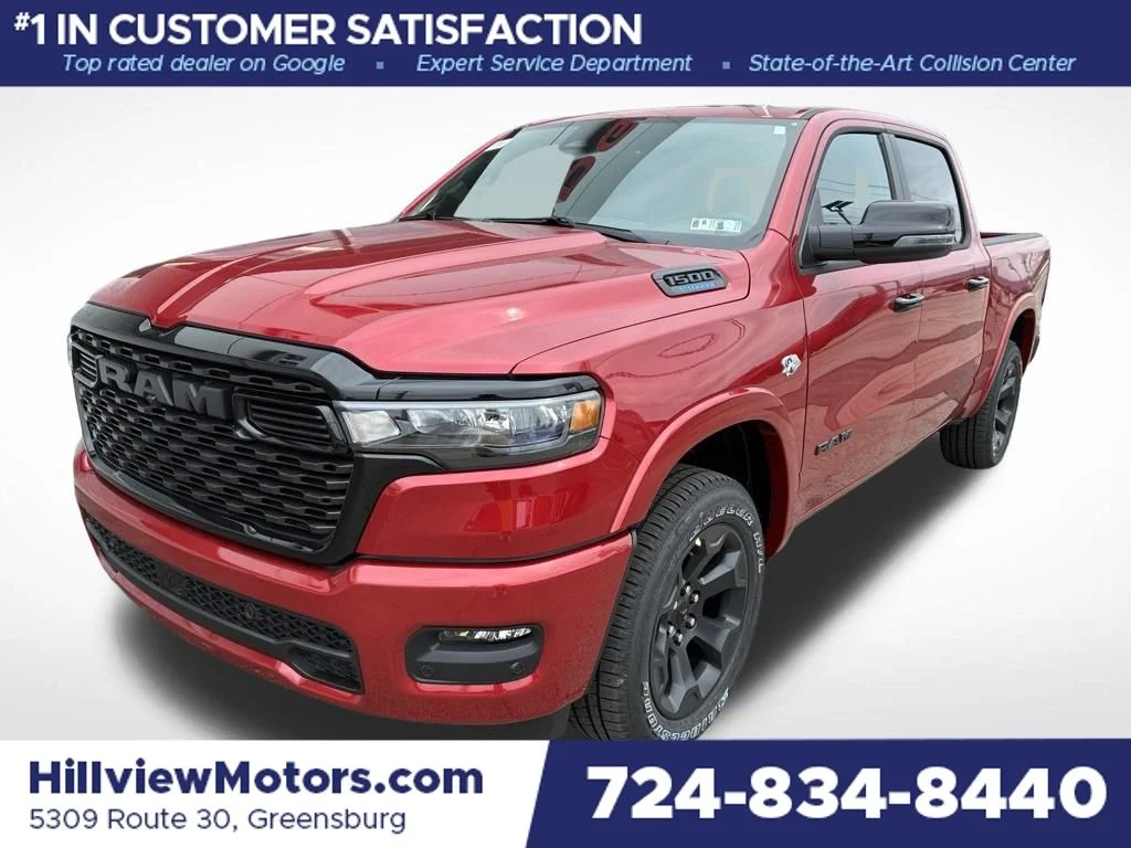 New 2026 Molten Red Pearlcoat RAM Big Horn/Lone Star image 1