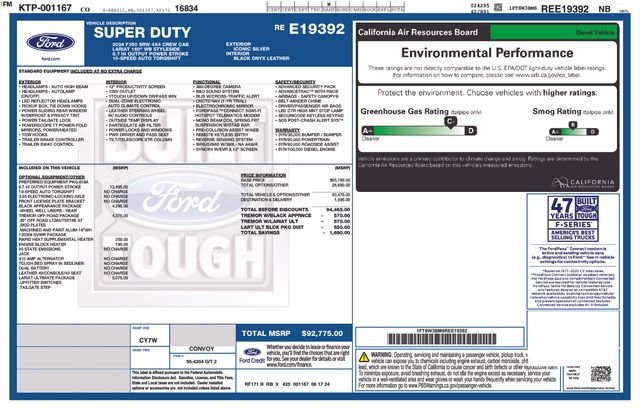 2024 Ford F-350 Lariat 4x4 Crew Cab 6-3/4' Box SRW's photo