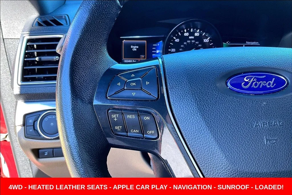 Used 2017 Red Ford Limited image 13