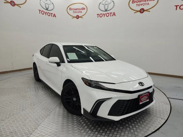 Used 2025 White Toyota SE image 1