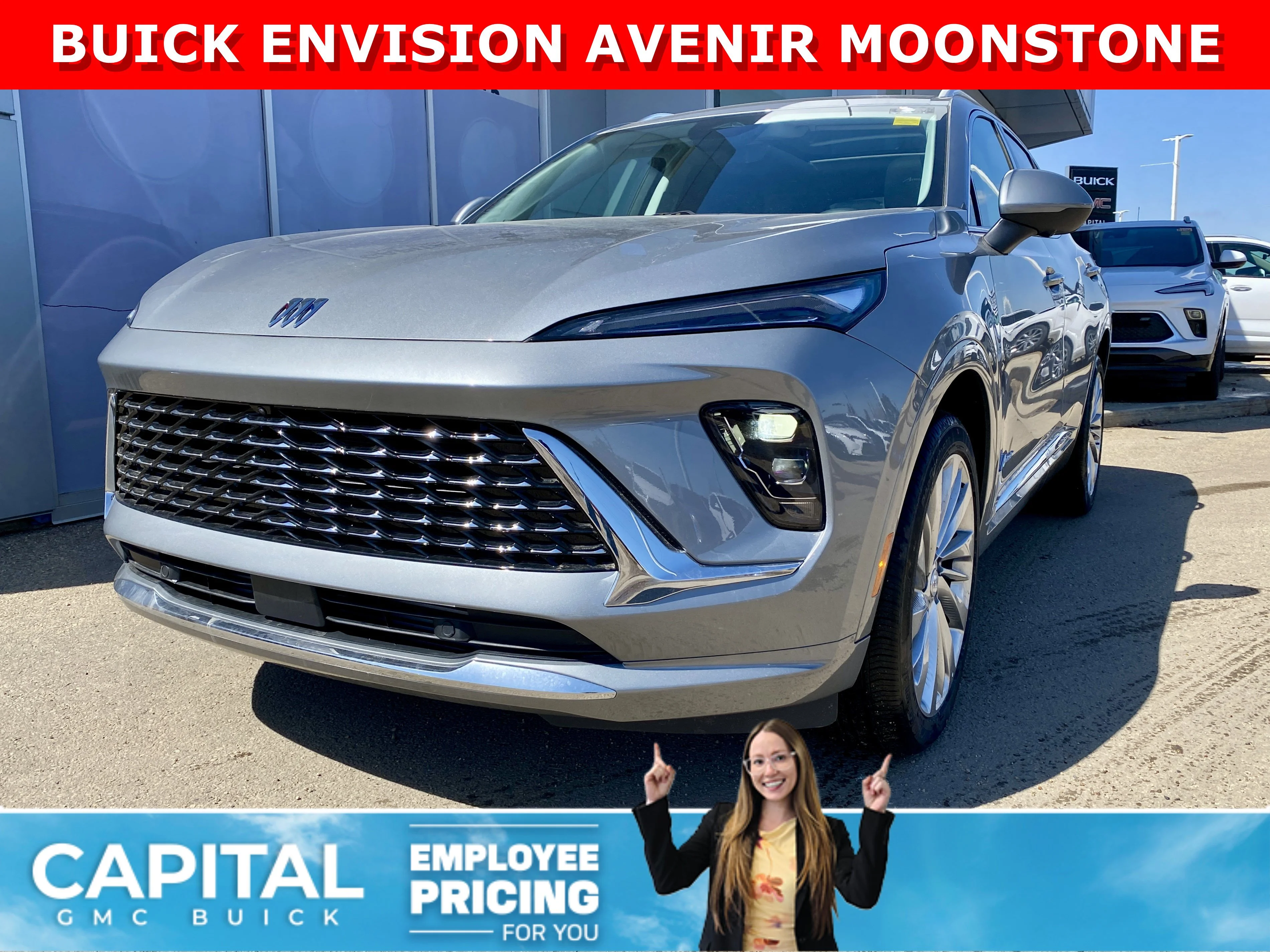 New 2026 MOONSTONE GREY METALLIC Buick Avenir image 1