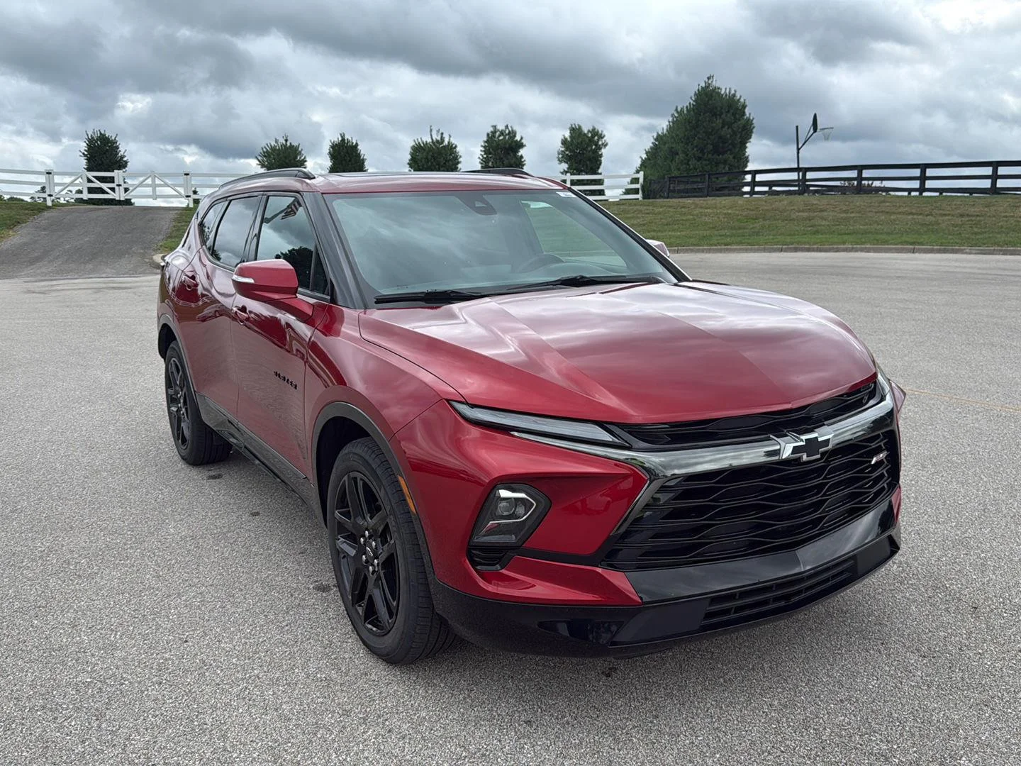 Used 2023 Radiant Red Tintcoat Chevrolet RS image 3