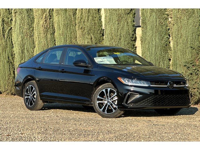 New 2026 Deep Black Pearl Volkswagen 1.5T Sport image 2