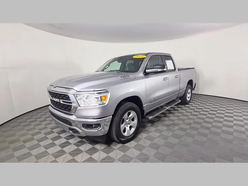 Used 2022 Billet Silver Metallic Clearcoat Ram Big Horn image 51