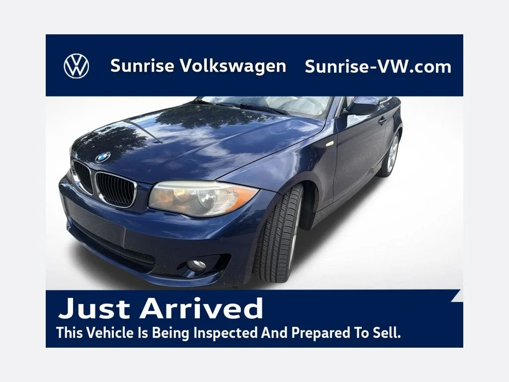 Used 2013 Blue BMW 128i image 1