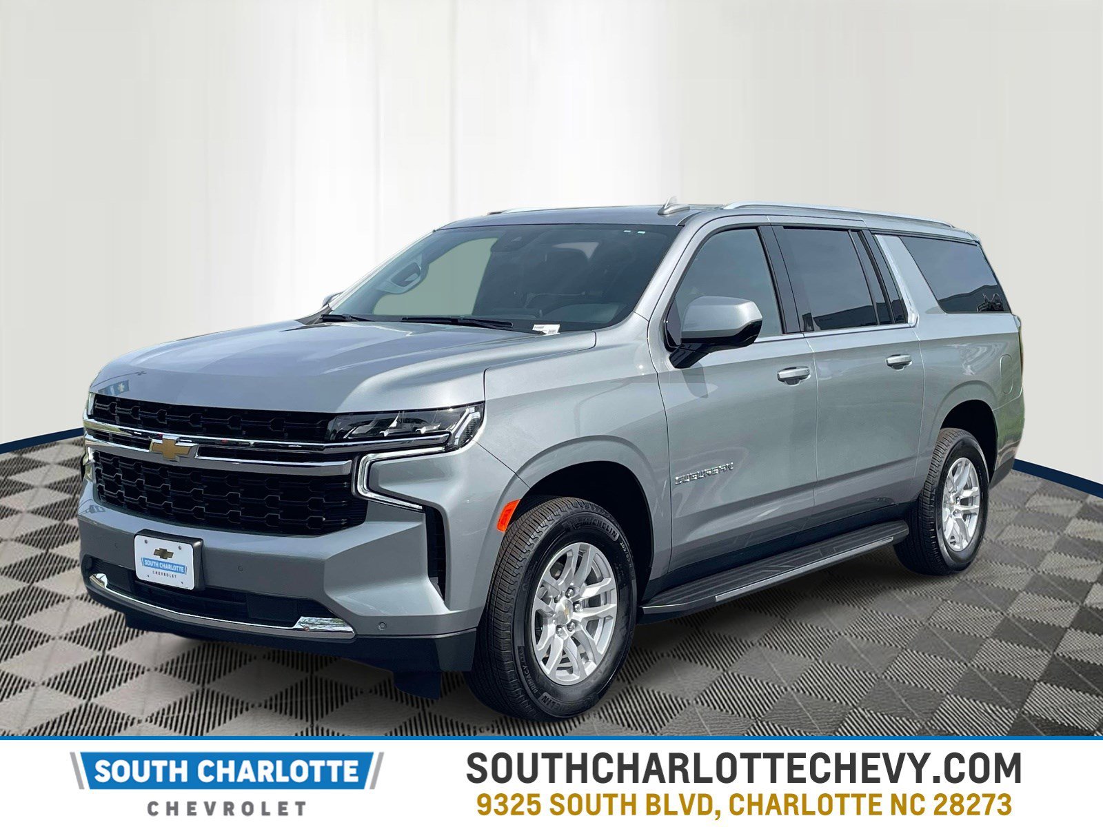 Sterling Gray Metallic 2024 Chevrolet Suburban LS 4WD SUV / Crossover Four-Wheel Drive