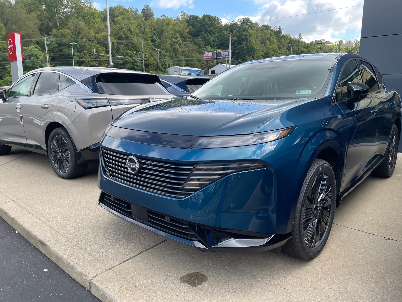 New 2027 Aurora Blue Pearl Metallic Nissan Platinum image 1