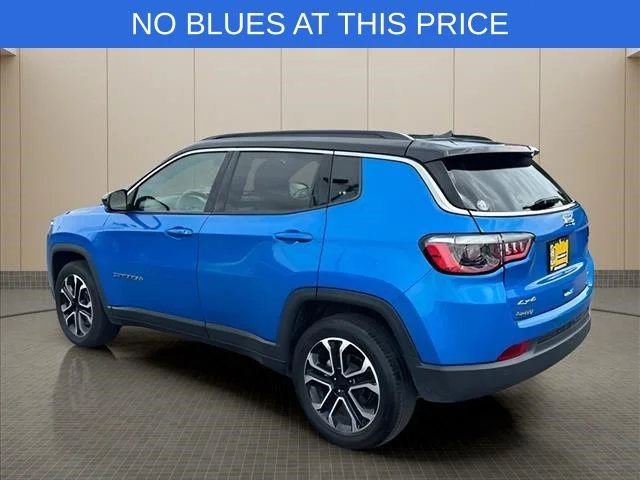Used 2024 Blue Jeep Limited image 4