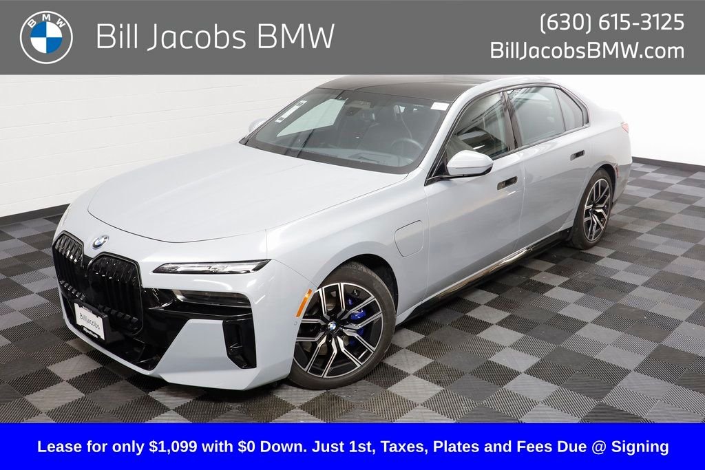Certified 2025 BMW 7 Series 750e with VIN WBA43EH06SCV09602 for sale in Naperville, IL