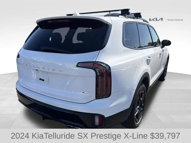 Used 2024 White Kia SX-Prestige X-Line image 8