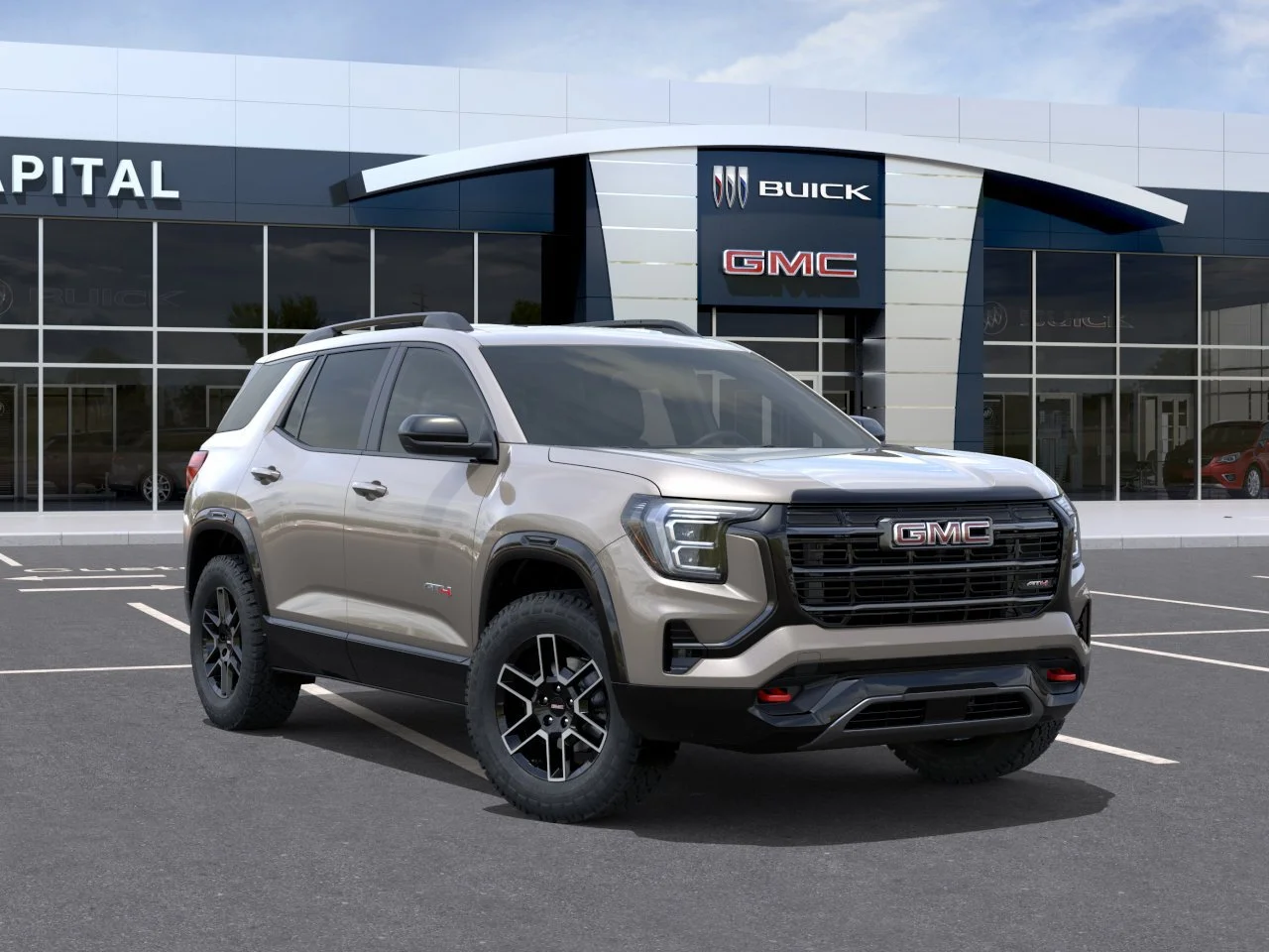 New 2027 Riverstone Metallic GMC AWD AT4 image 7