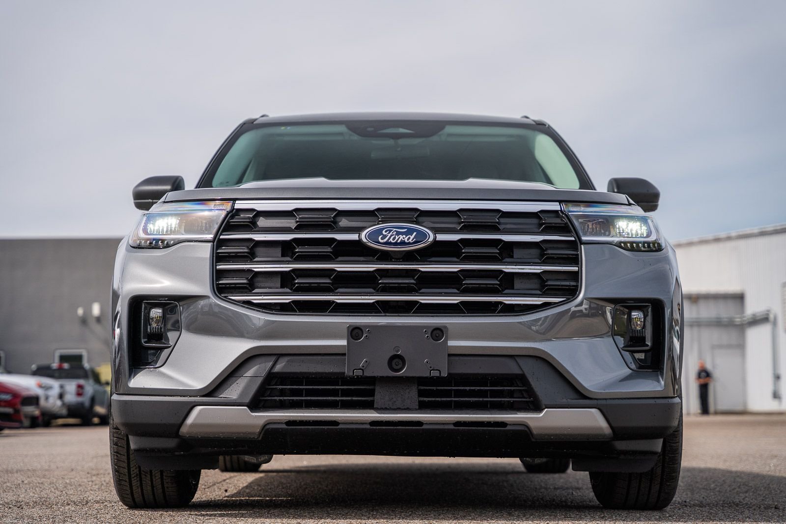 New 2026 Carbonized Gray Metallic Ford Active image 3