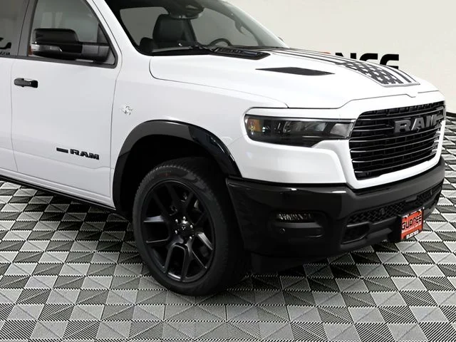 New 2026 Bright White Clear-Coat Exterior Paint RAM Laramie image 25