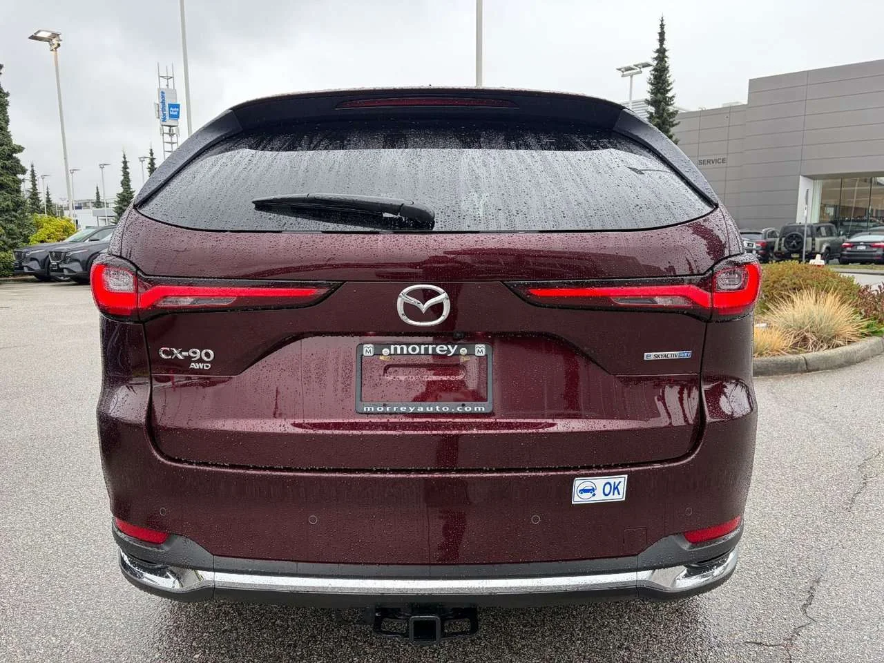 Used 2024 Artisan Red Crystal Metallic Mazda GT Save at the pump with a PHEV! Top of the line GT model. Check it out image 8