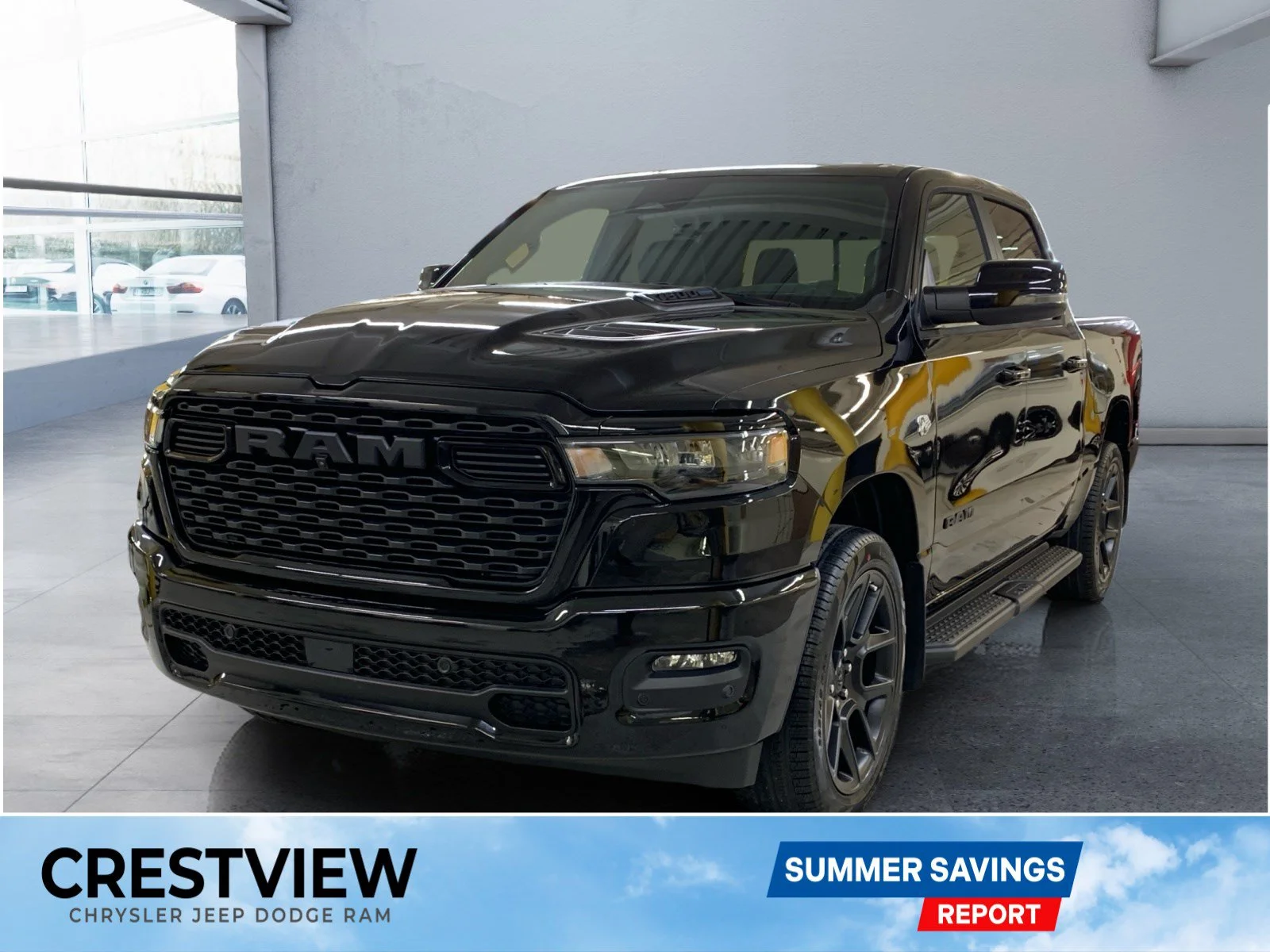 New 2026 Diamond Black Crystal Pearl Ram Sport image 1