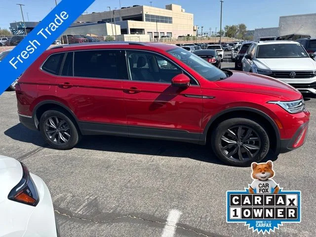 Certified Used 2022 Red Volkswagen 2.0T SE image 3