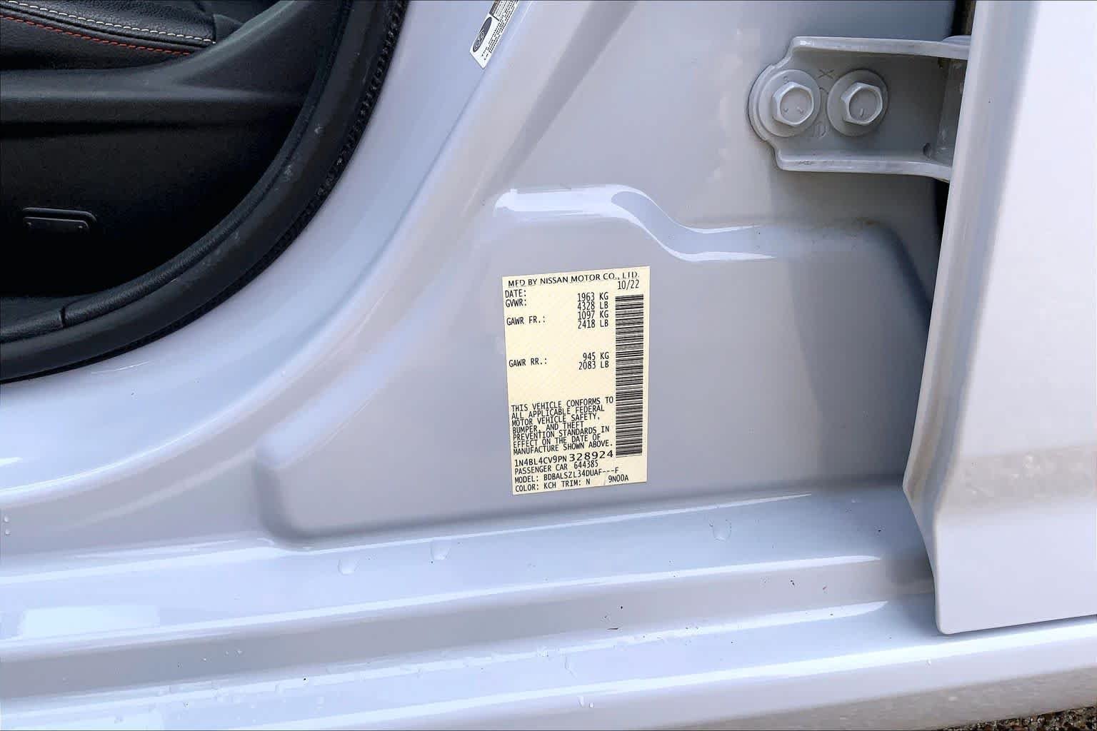 Used 2023 Gray Sky Pearl Nissan 2.5 SR image 37