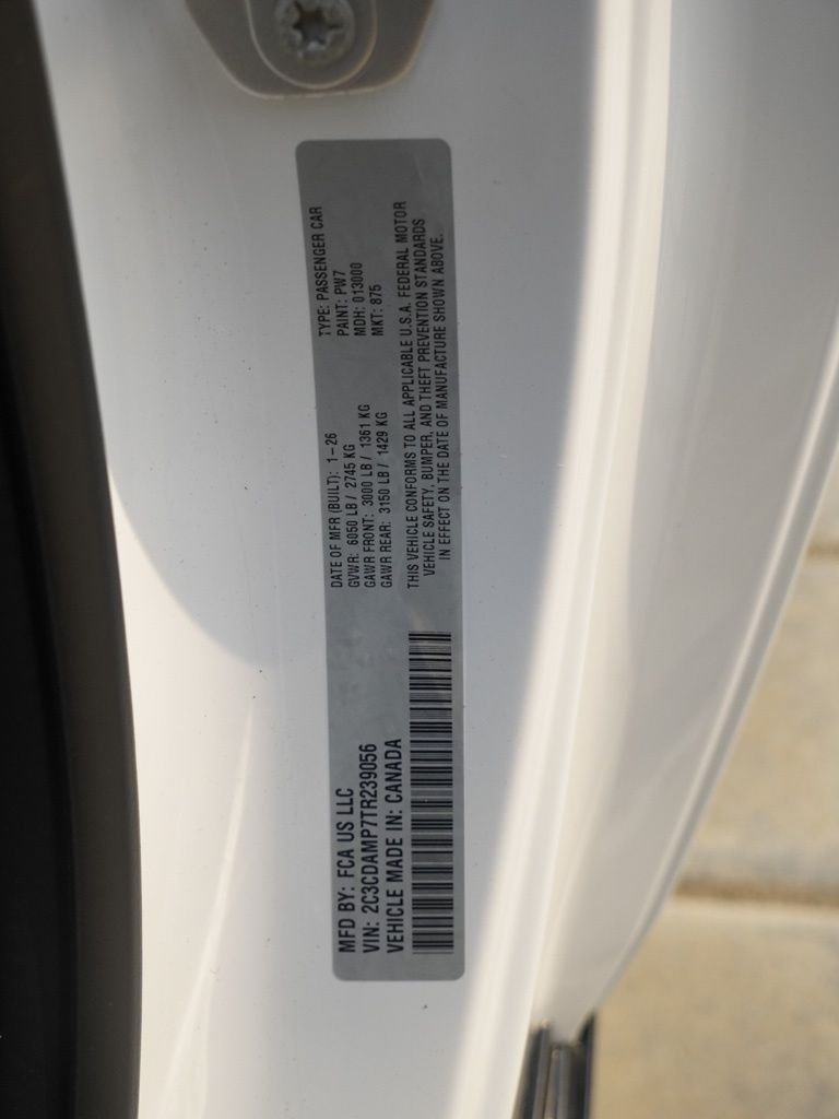 New 2026 White Knuckle Dodge R/T Scat Pack image 22