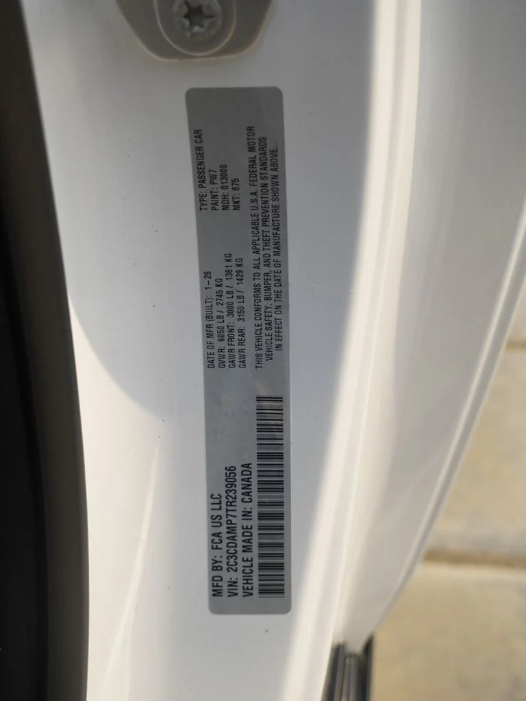 New 2026 White Knuckle Exterior Paint Dodge R/T Scat Pack image 22